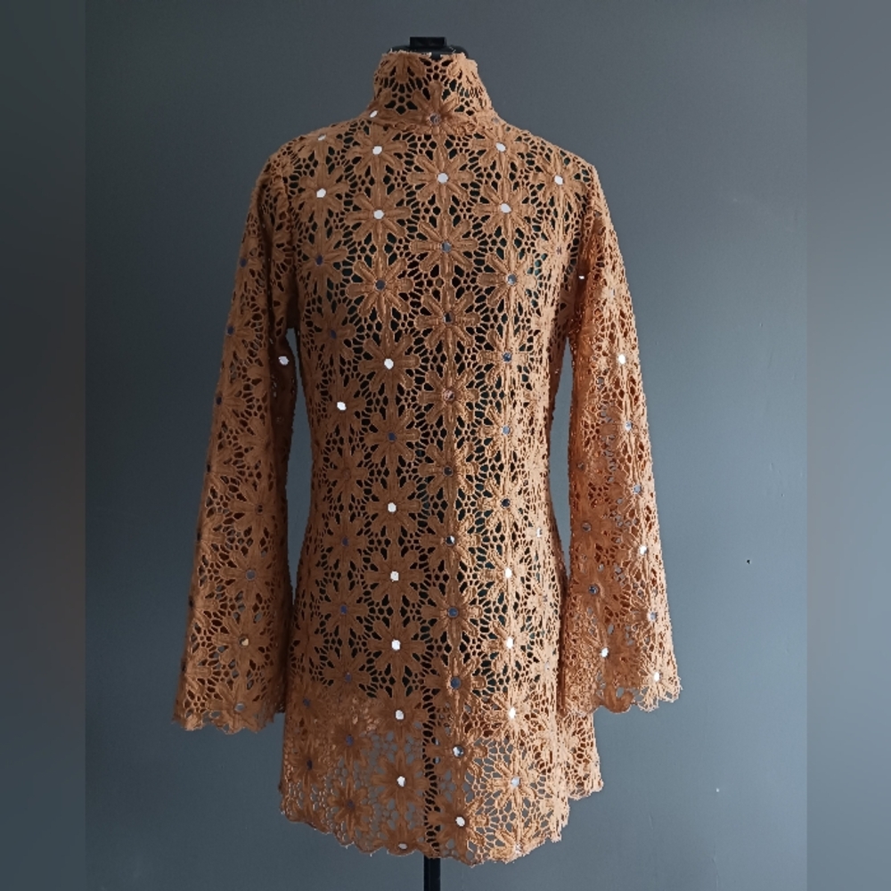 Alix of Bohemia ROMY Crotched Mini Dress Size S